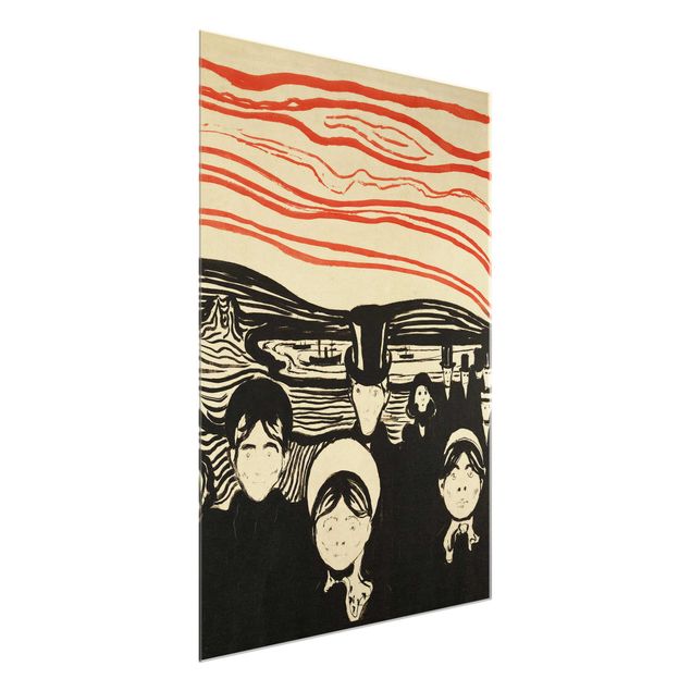 Edvard Munch Bilder Edvard Munch - Angstgefühl