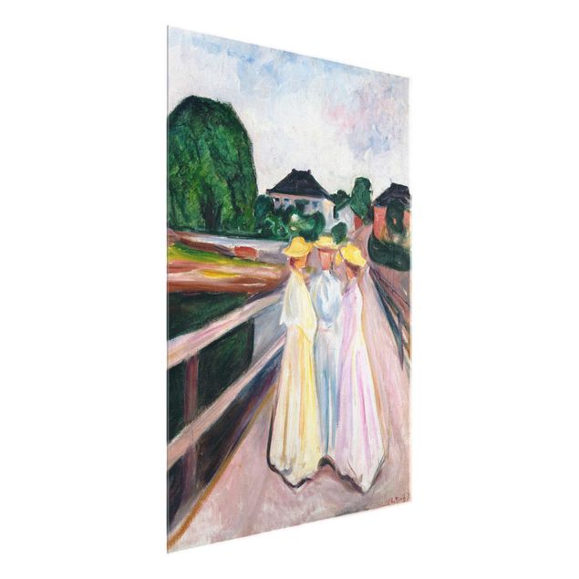 Munch Gemälde Edvard Munch - Drei Mädchen