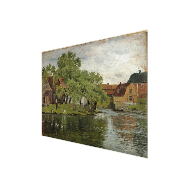 Bilder Edvard Munch - Fluss Akerselven