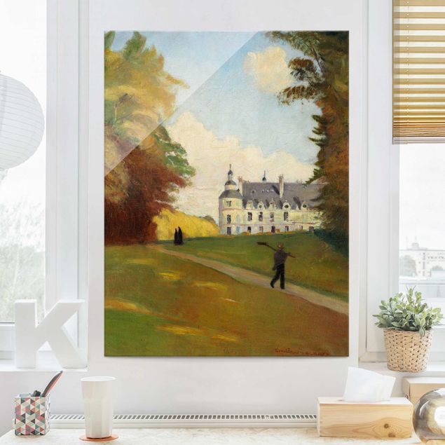 schöne Bilder Emile Bernard - Beim Schloss Tanlay