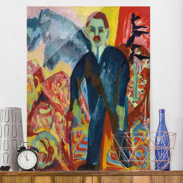 Expressionistische Gemälde Ernst Ludwig Kirchner - Der Krankenwärter