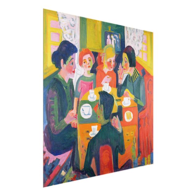 Bilder Ernst Ludwig Kirchner - Kaffeetisch