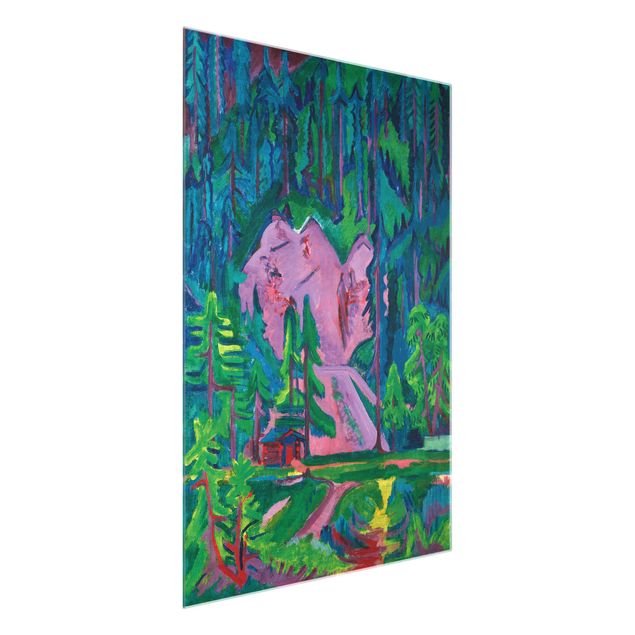 Gemälde abstrakt Ernst Ludwig Kirchner - Steinbruch bei Wildboden