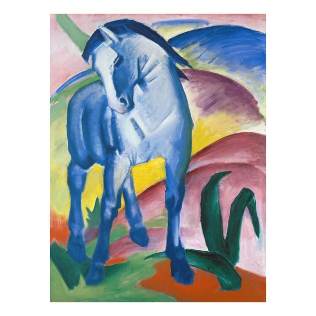 schöne Bilder Franz Marc - Blaues Pferd