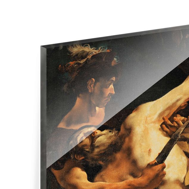 Glasbild - Kunstdruck Giovanni Battista Tiepolo - Martyrium des hl. Bartholomäus - Hoch 3:4