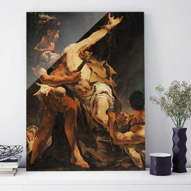 XXL Glasbilder Giovanni Battista Tiepolo - Martyrium