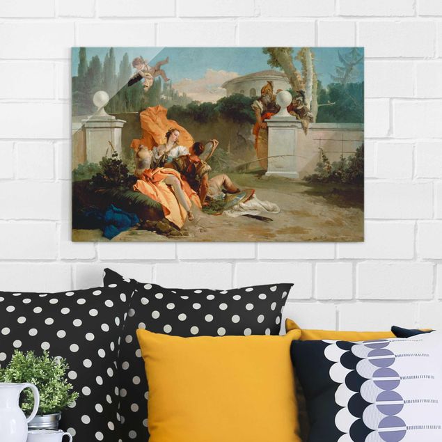 schöne Bilder Giovanni Battista Tiepolo - Rinaldo und Armida
