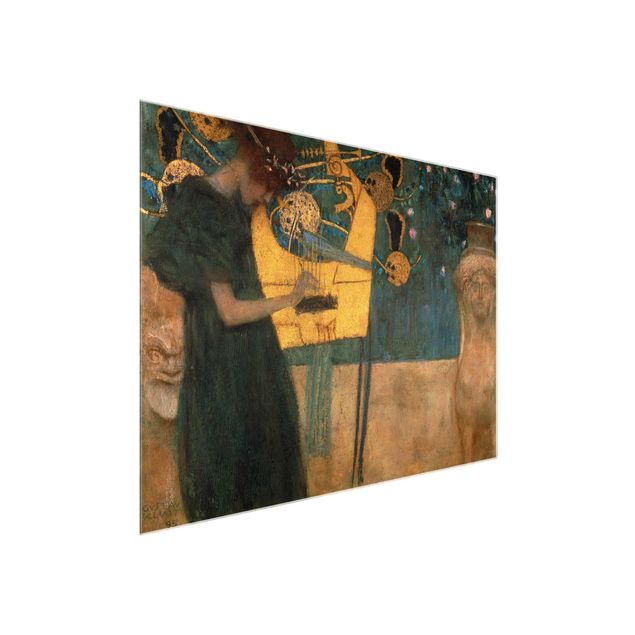 Klimt Gemälde Gustav Klimt - Die Musik