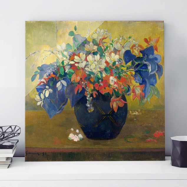 Impressionistische Gemälde Paul Gauguin - Vase mit Blumen