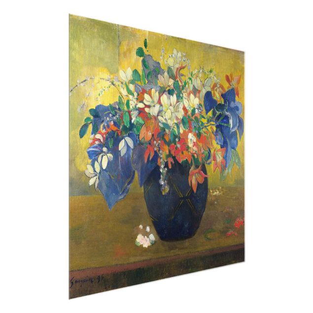 Gauguin Gemälde Paul Gauguin - Vase mit Blumen