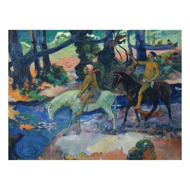 Wandbilder Paul Gauguin - Die Flucht