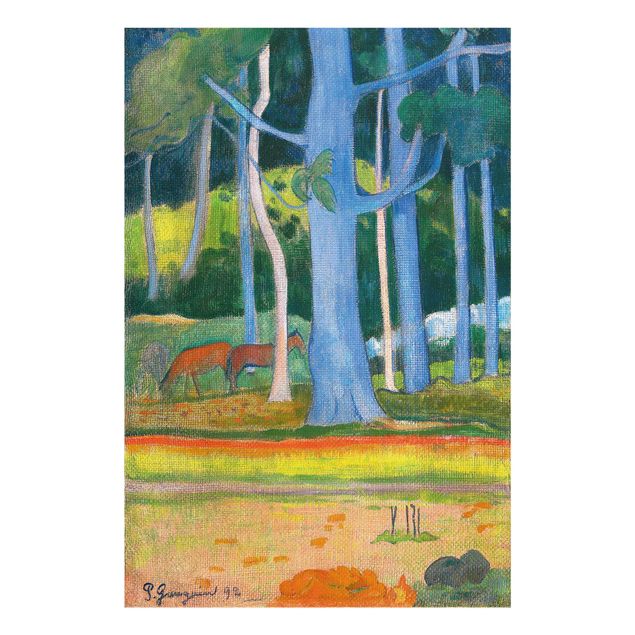 Wandbilder Paul Gauguin - Waldlandschaft