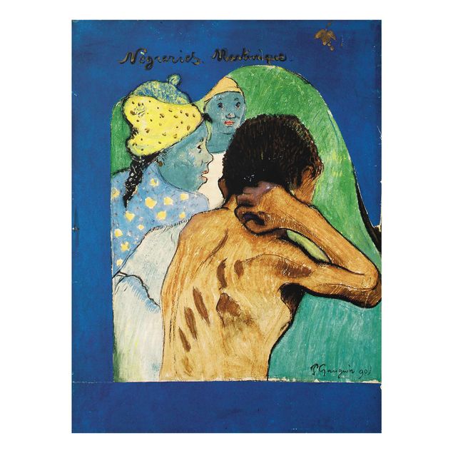 Glasbilder Paul Gauguin - Nègreries Martinique