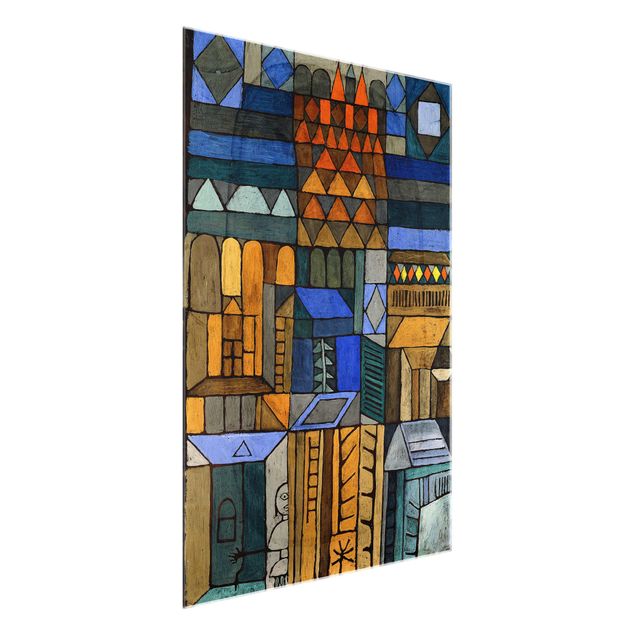 Bilder abstrakt Paul Klee - Beginnende Kühle