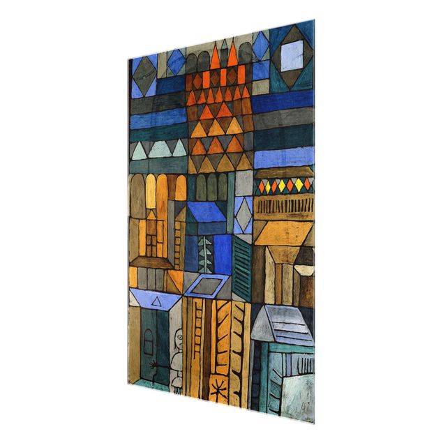 Bilder auf Glas Paul Klee - Beginnende Kühle
