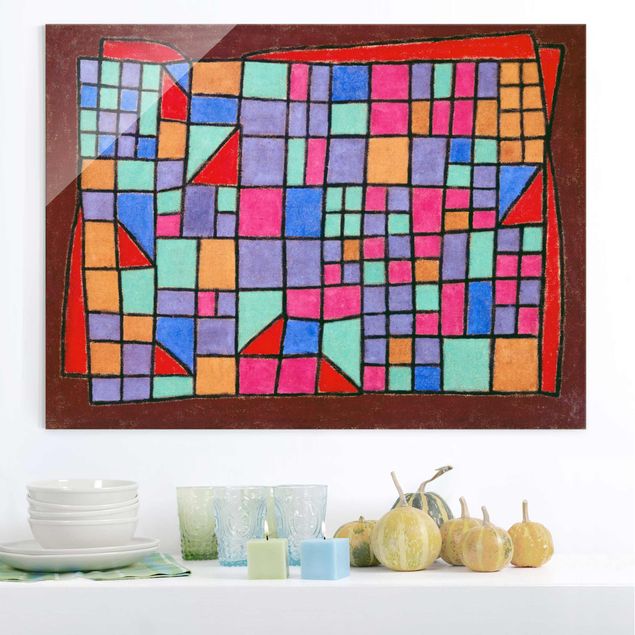 Expressionismus Bilder Paul Klee - Glas-Fassade