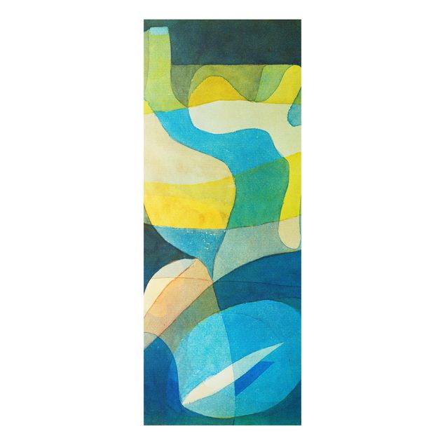Glas Wandbilder Paul Klee - Lichtbreitung