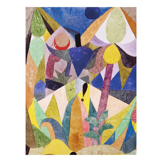 schöne Bilder Paul Klee - Mildtropische Landschaft