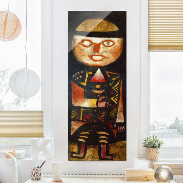 Glasbilder XXL Paul Klee - Schauspieler