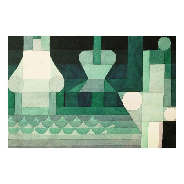 Glasbilder Paul Klee - Schleusen