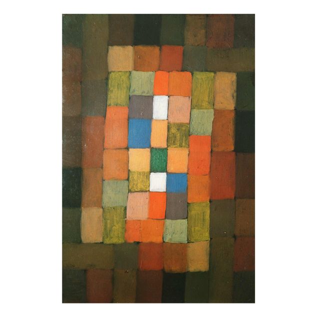 Glasbilder Paul Klee - Steigerung