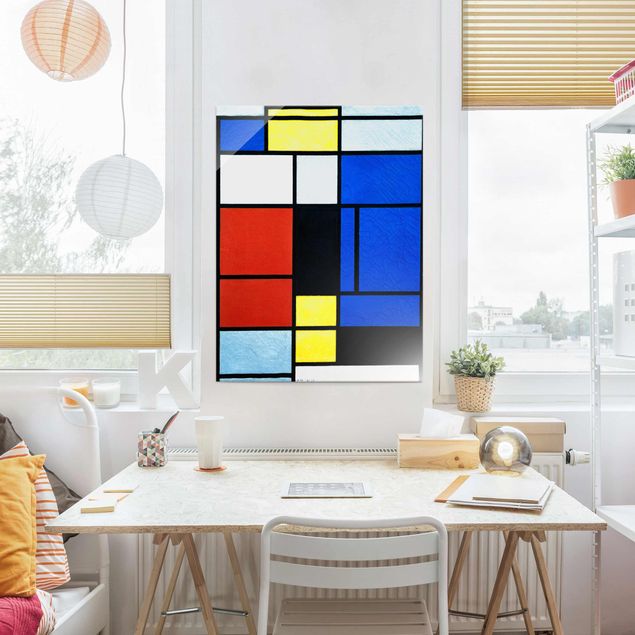 Bilder abstrakt Piet Mondrian - Tableau No. 1