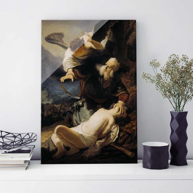 Bilder Barock Rembrandt van Rijn - Die Opferung Isaaks