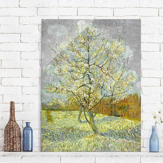 Impressionistische Gemälde Vincent van Gogh - Pfirsichbaum rosa