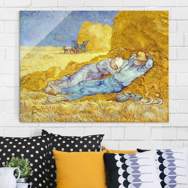 Impressionismus Bilder Vincent van Gogh - Das Mittagsschläfchen