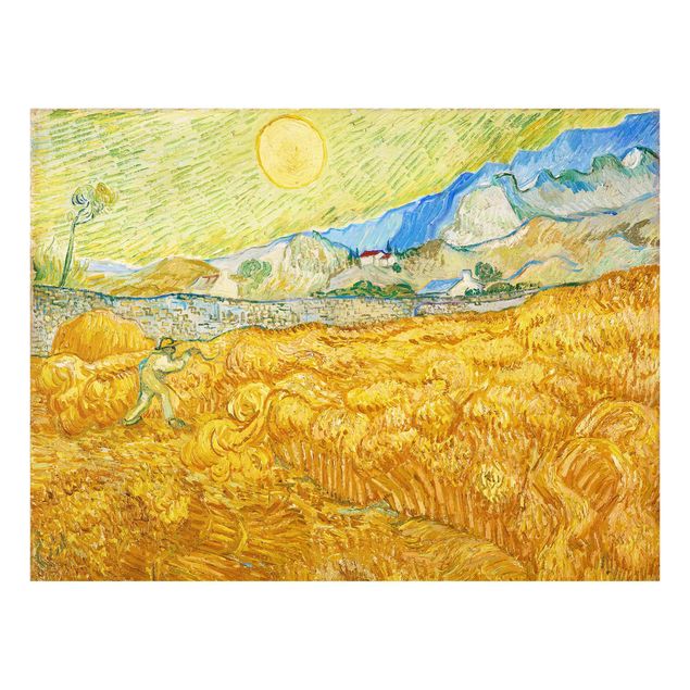 Bilder Vincent van Gogh - Kornfeld mit Schnitter