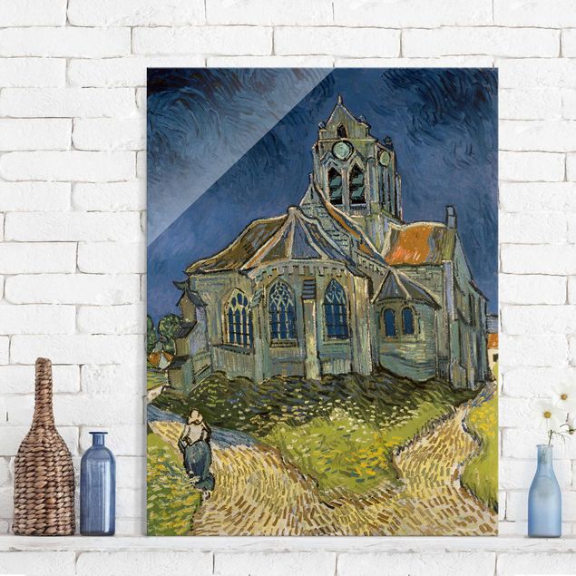 Impressionismus Bilder Vincent van Gogh - Kirche Auvers-sur-Oise