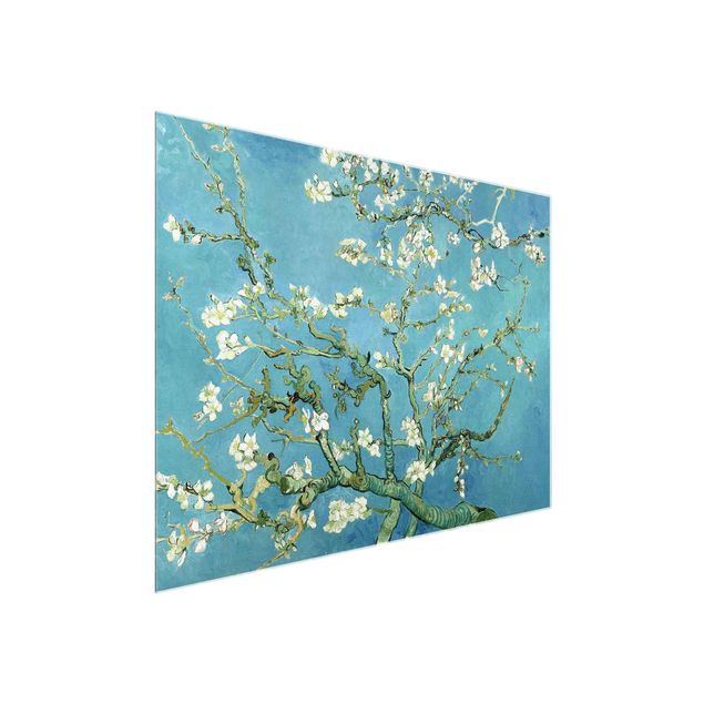 Glasbilder Natur Vincent van Gogh - Mandelblüte
