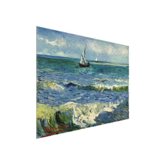 Glasbilder Natur Vincent van Gogh - Seelandschaft