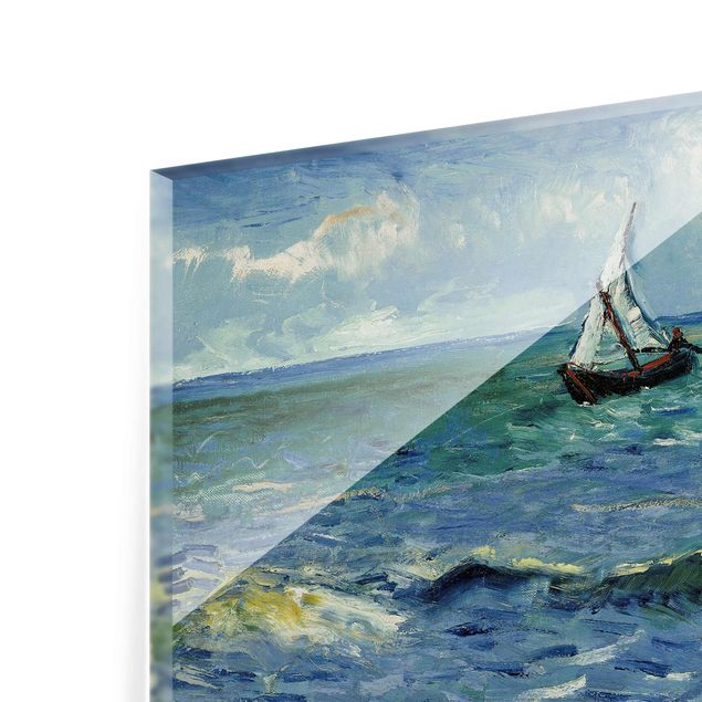Glasbilder Vincent van Gogh - Seelandschaft