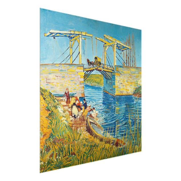 Bilder Vincent van Gogh - Zugbrücke in Arles
