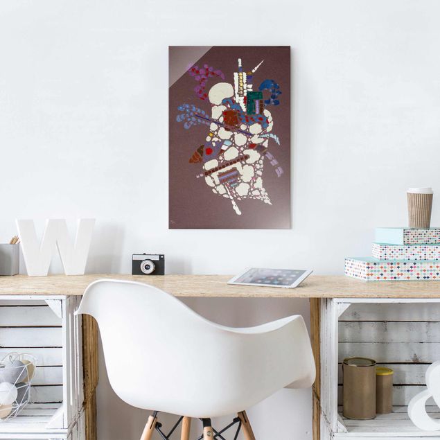 Abstrakte Bilder Wassily Kandinsky - Taches Grises