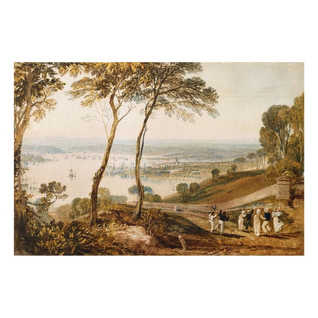 Wandbilder William Turner - Plymouth Dock