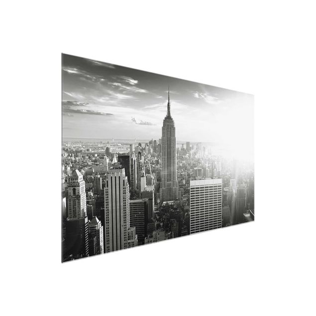 Glasbild - Manhattan Skyline - Quer 3:2