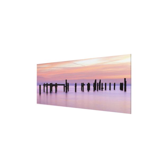 Glasbild - Meeresromantik - Panorama Quer