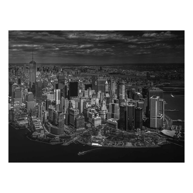 schöne Bilder New York - Manhattan aus der Luft