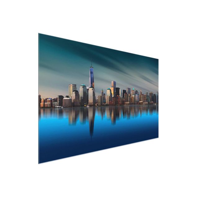 Glasbilder New York World Trade Center