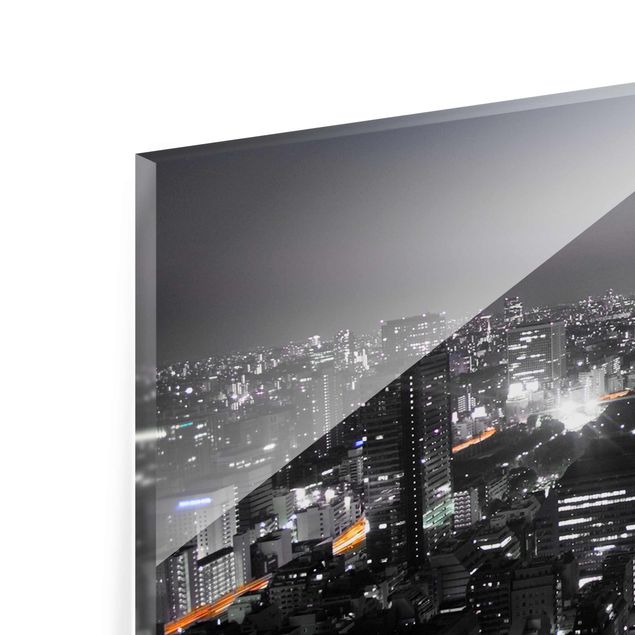 Glasbild - Tokio - Panorama Quer