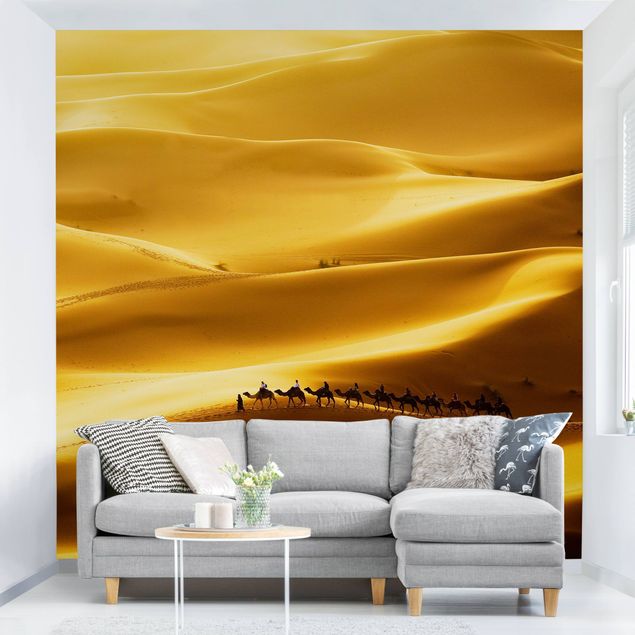 Design Tapeten Golden Dunes