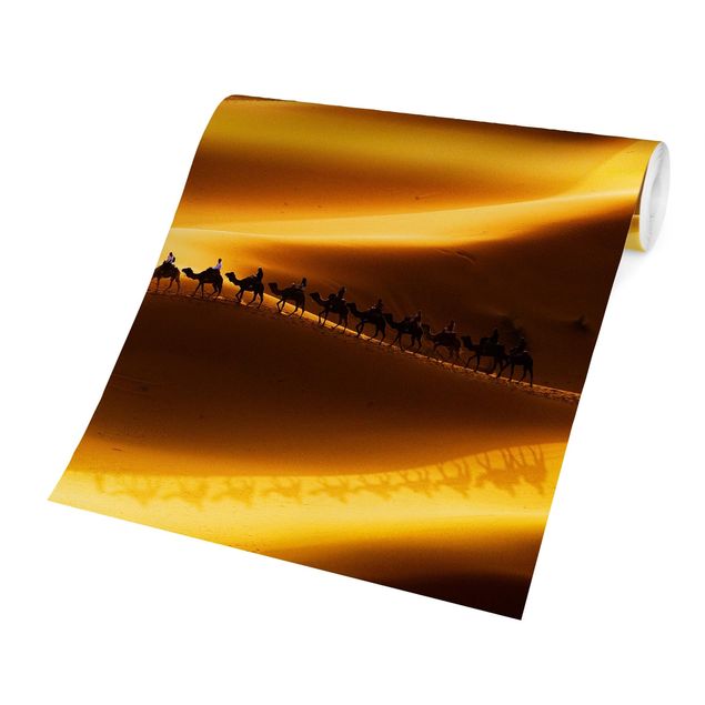 Fototapete selbstklebend Golden Dunes
