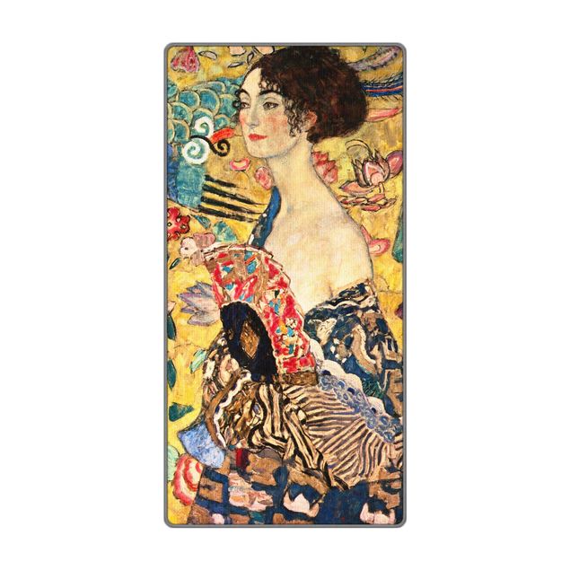Gustav Klimt Bilder Gustav Klimt - Dame mit Fächer
