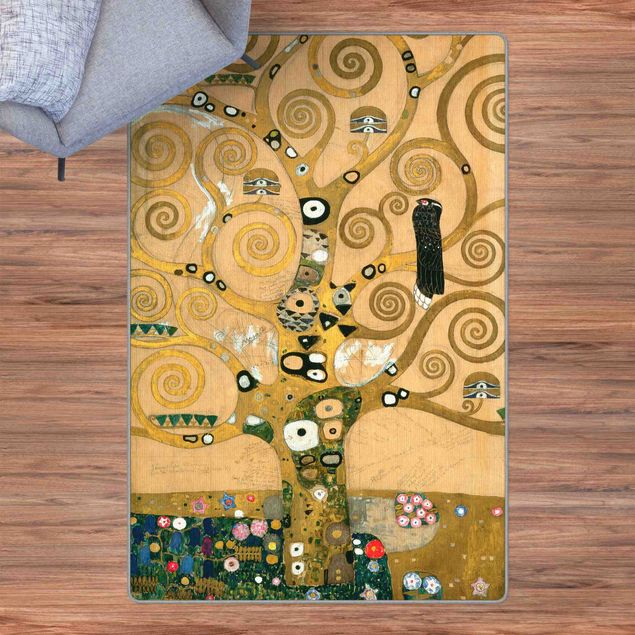 Moderner Teppich Gustav Klimt - Der Lebensbaum
