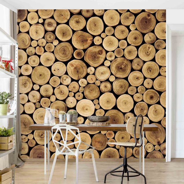 Design Tapeten Homey Firewood