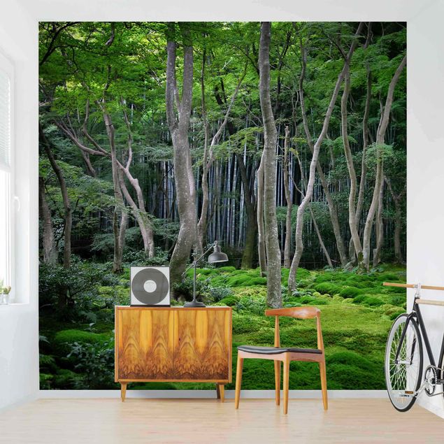 Design Tapeten Japanischer Wald