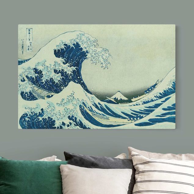 Leinwandbilder Meer Katsushika Hokusai - Die grosse Welle von Kanagawa