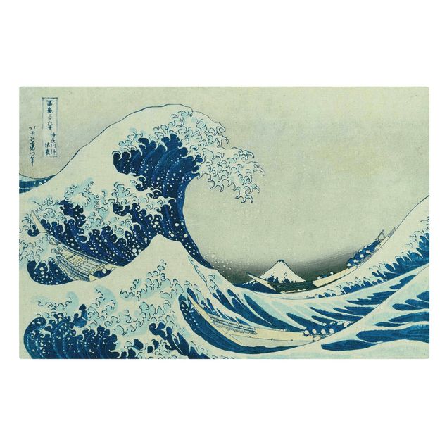 Wandbilder Katsushika Hokusai - Die grosse Welle von Kanagawa